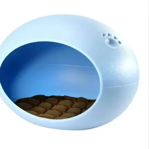 Egg shaped pet bed
